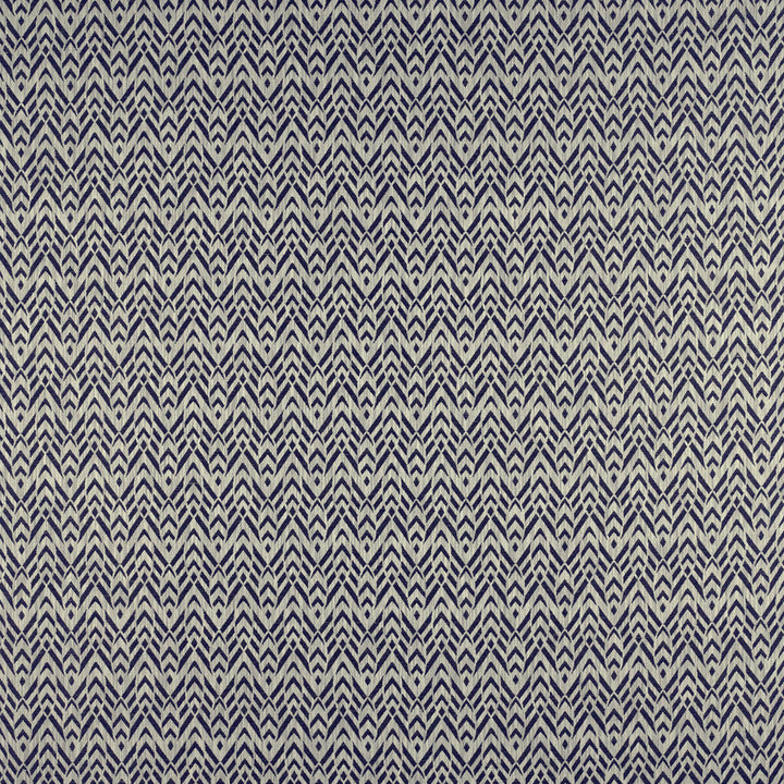 Cervantes Azul/Marino by Gaston Y Daniela Designer Fabric MADRID VISCOSE - 46%;POLYESTER - 31%;COTTON - 18%;LINEN - 5% Turkey HEAVY Horizontal: 3.4 and Vertical: 4.5 55 - Swanky Fabrics -