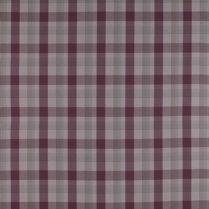 Preciados Berenjena by Gaston Y Daniela Designer Fabric MADRID COTTON - 100% Portugal HEAVY Horizontal: 4 and Vertical: 4 55 - Swanky Fabrics -