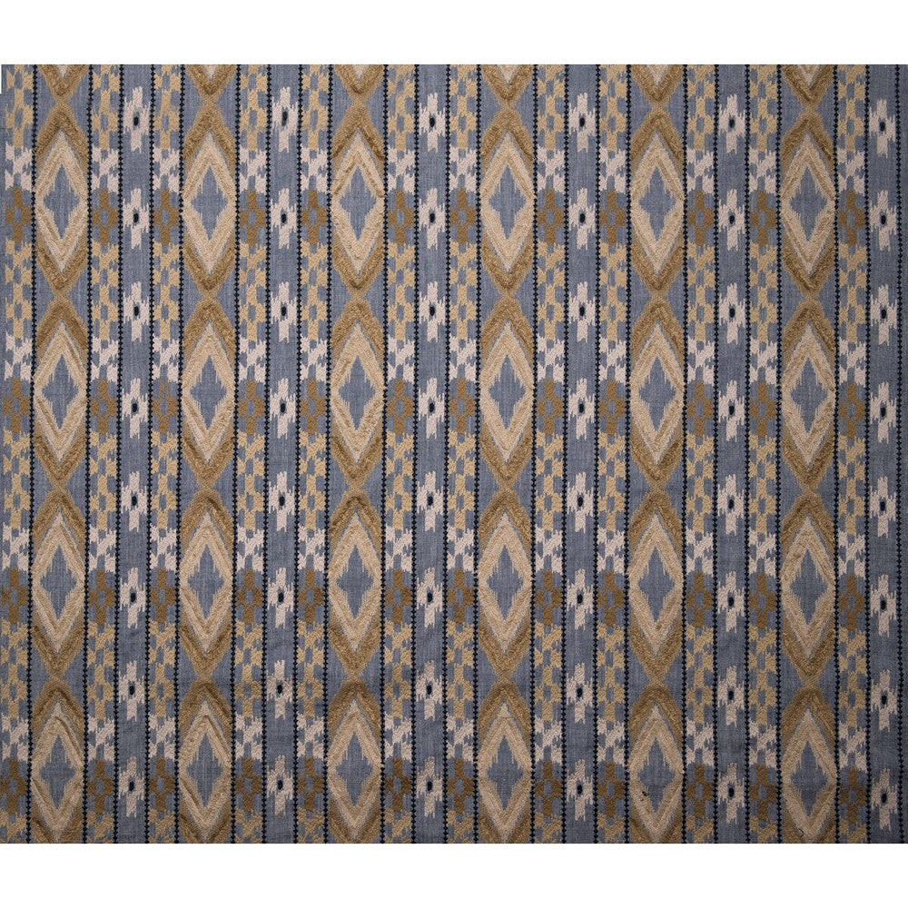 Queen Demi/Camel by Gaston Y Daniela Designer Fabric GASTON AFRICALIA COTTON - 46%;VISCOSE - 38%;LINEN - 16% India - Horizontal: 8.94 and Vertical: 12.2 53.5 - Swanky Fabrics -