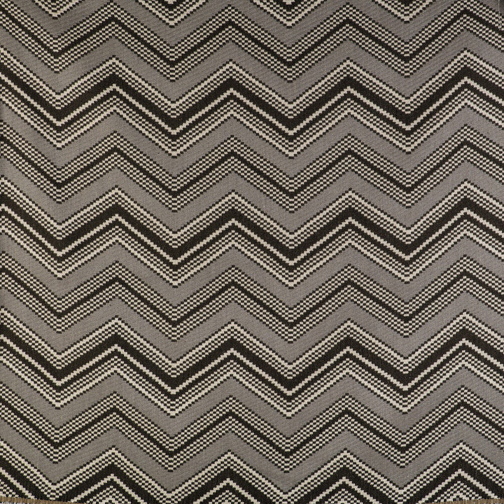 Zig Zag Gris by Gaston Y Daniela Designer Fabric GASTON LIBRERIA ACRYLIC - 79%;COTTON - 12%;LINEN - 9% Turkey HEAVY Horizontal: 13.39 and Vertical: 12.02 53 - Swanky Fabrics -