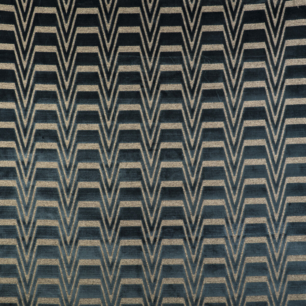 Meseta Azul by Gaston Y Daniela Designer Fabric GASTON LIBRERIA WOOL - 48%;VISCOSE - 37%;POLYESTER - 11%;COTTON - 4% Belgium HEAVY Horizontal: 6.89 and Vertical: 3.35 54 - Swanky Fabrics -