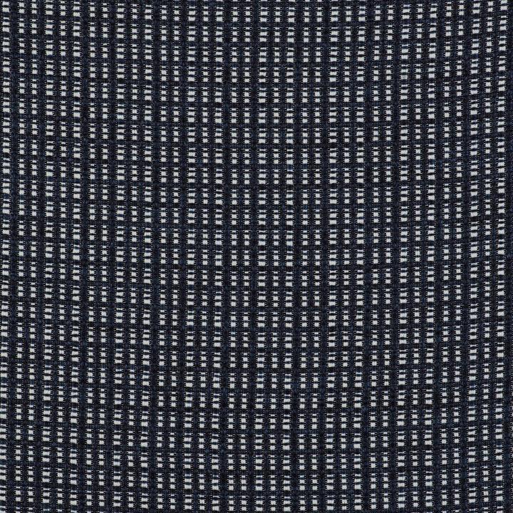 Out Navy by Gaston Y Daniela Designer Fabric GASTON LIBRERIA POLYOLEFIN FR - 100% Italy HEAVY Horizontal: and Vertical: 55 - Swanky Fabrics -
