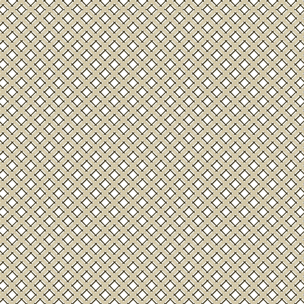 Trellis Beige/Negro by Gaston Y Daniela Fabric Gaston Y Daniela Fabric Trellis Beige/NegroFabric GASTON LIBRERIA COTTON - 100% Spain </p><p>Repeat: H: 3.84, V: 3.81 57.5 - Fabric Carolina -