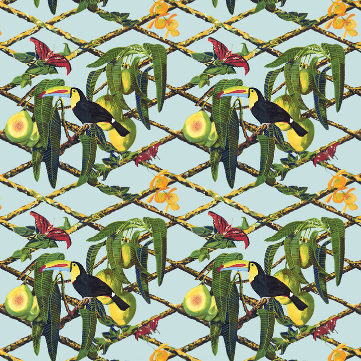 Tucan Original by Gaston Y Daniela Fabric Gaston Y Daniela Fabric Tucan OriginalFabric GASTON LIBRERIA COTTON - 100% Italy </p><p>Repeat: H: 25.61, V: 25.21 52 - Fabric Carolina -