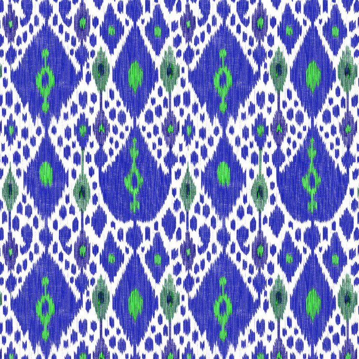 Ikat Azul by Gaston Y Daniela Fabric Gaston Y Daniela Fabric Ikat AzulFabric GASTON LIBRERIA VISCOSE - 80%;LINEN - 20% Italy </p><p>Repeat: H: 25.8, V: 35.26 52 - Fabric Carolina -