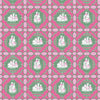 Gaston Y Daniela Fabric Porcelanas Rosa/Verde