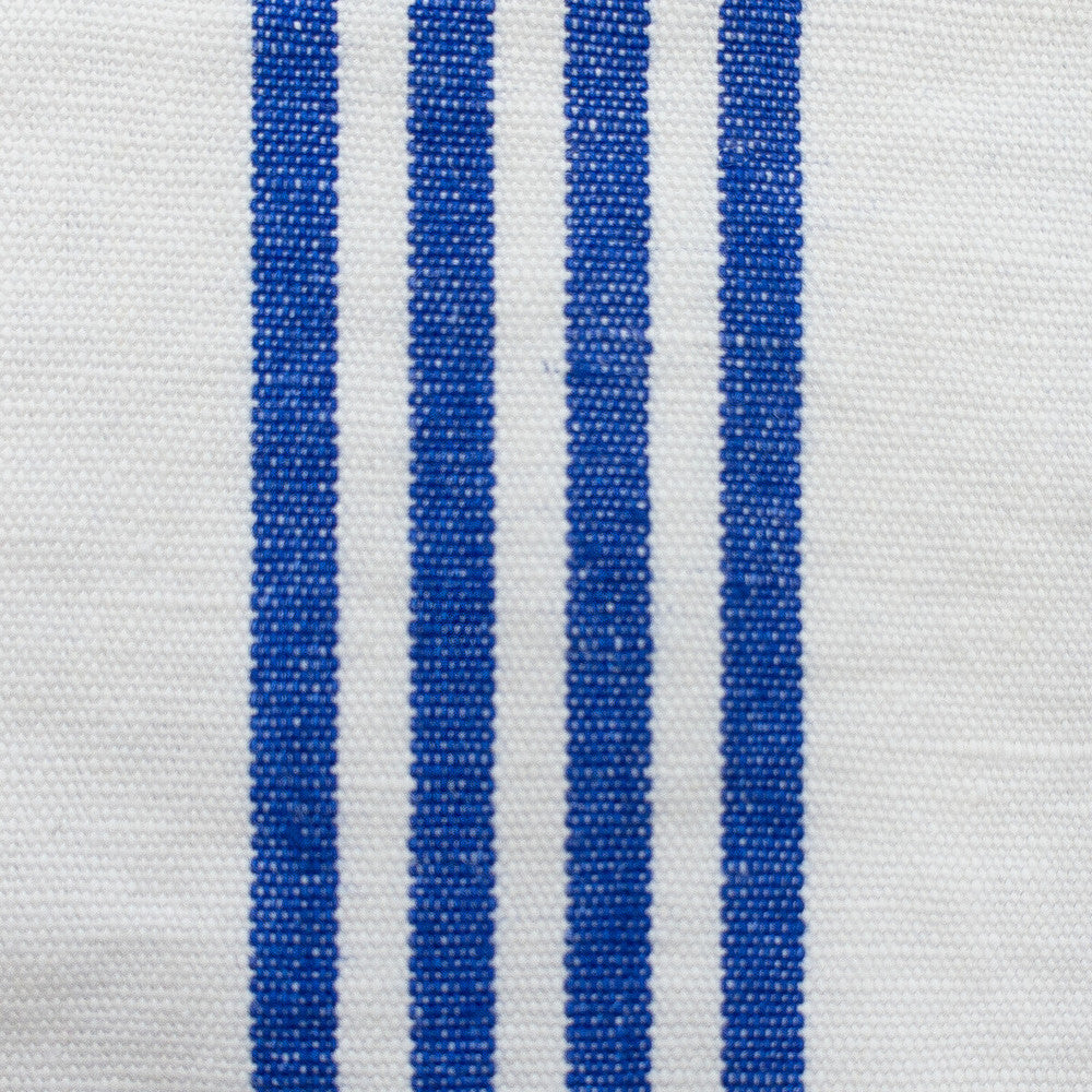 Miami Azul by Gaston Y Daniela Designer Fabric GASTON LUIS BUSTAMANTE LINEN - 100% Italy MEDIUM Horizontal: 5 and Vertical: 55 - Swanky Fabrics -
