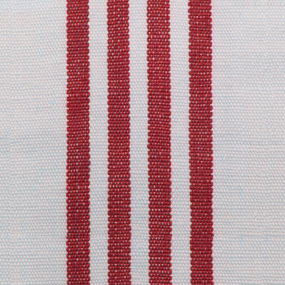 Miami Rojo by Gaston Y Daniela Designer Fabric GASTON LUIS BUSTAMANTE LINEN - 100% Italy MEDIUM Horizontal: 5 and Vertical: 55 - Swanky Fabrics -
