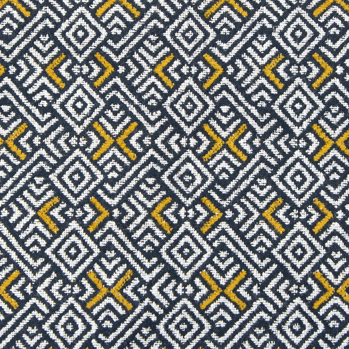 Inca Amarillo by Gaston Y Daniela Designer Fabric GASTON NUEVO MUNDO VISCOSE - 49%;COTTON - 39%;LINEN - 10%;POLYESTER - 2% Georgia HEAVY Horizontal: 2.25 and Vertical: 3 54.25 - Swanky Fabrics -