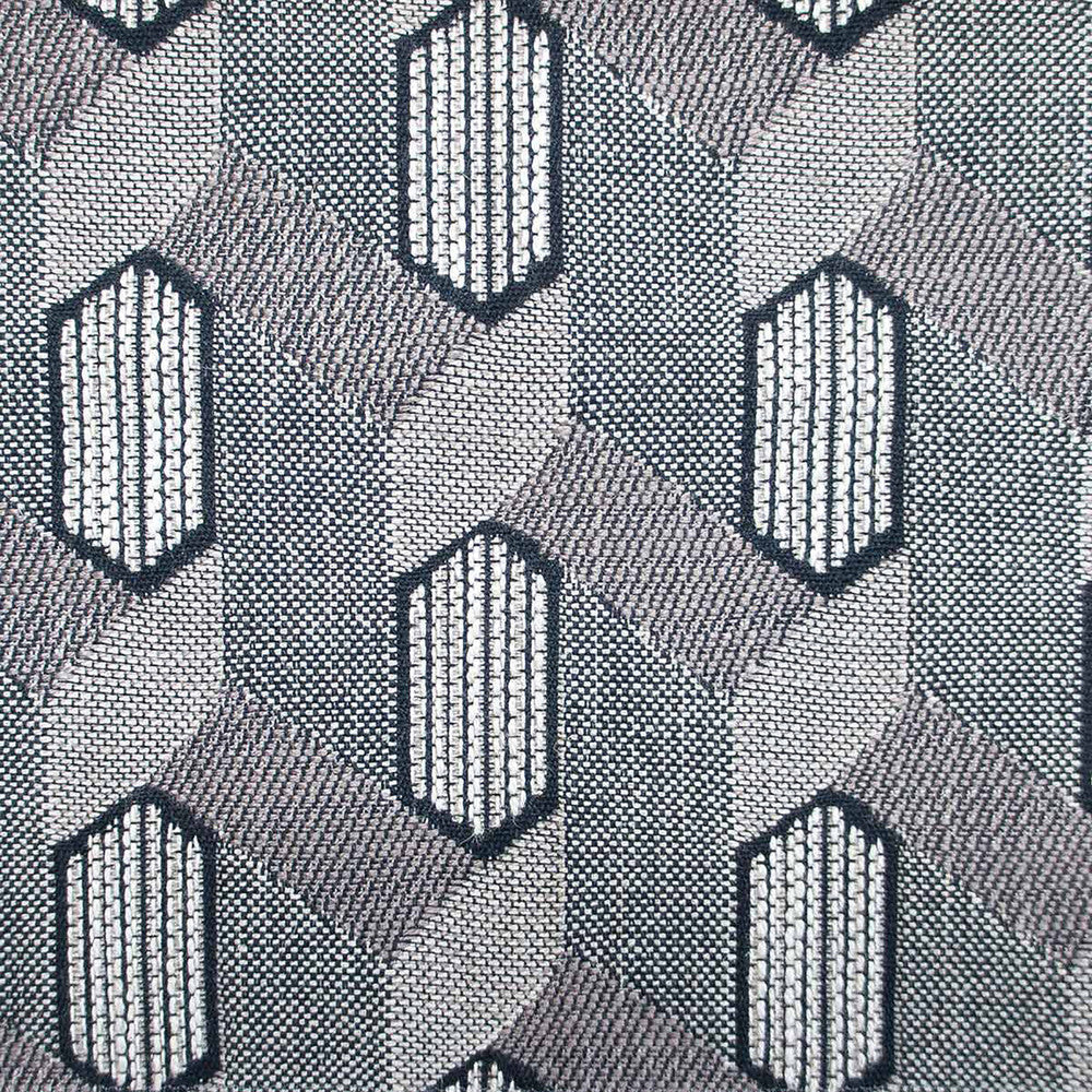 Maya Gris by Gaston Y Daniela Designer Fabric GASTON NUEVO MUNDO VISCOSE - 39%;COTTON - 34%;LINEN - 20%;POLYESTER - 7% Turkey HEAVY Horizontal: 4.75 and Vertical: 3.75 54.25 - Swanky Fabrics -