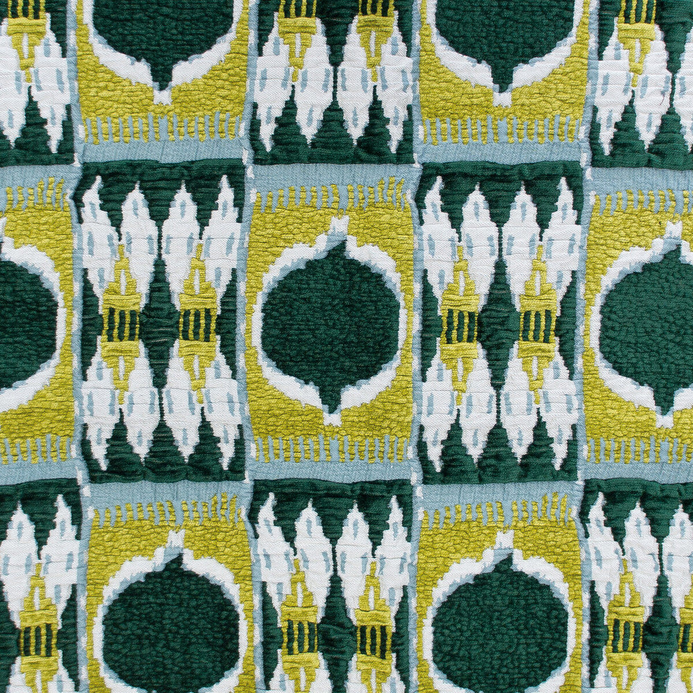 Cuzco Verde by Gaston Y Daniela Fabric Gaston Y Daniela Fabric Cuzco VerdeFabric GASTON NUEVO MUNDO VISCOSE - 72%;COTTON - 16%;POLYESTER - 12% Turkey </p><p>Repeat: H: 12.5, V: 23 49 - Fabric Carolina -