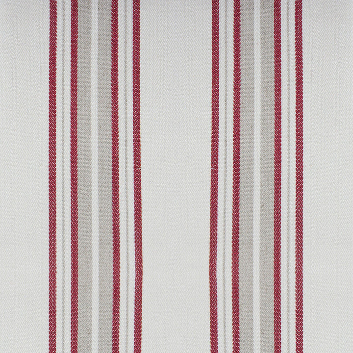 Nueva York Rojo by Gaston Y Daniela Designer Fabric GASTON LUIS BUSTAMANTE COTTON - 42%;VISCOSE - 30%;LINEN - 24%;POLYESTER - 4% Italy HEAVY Horizontal: 6 and Vertical: 55 - Swanky Fabrics -
