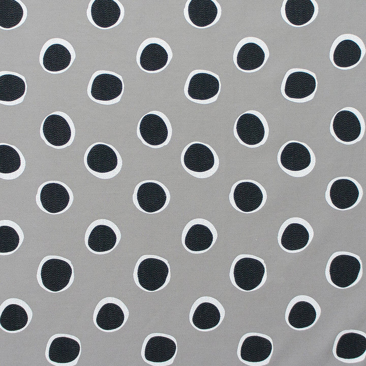 Solis Fondo Gris by Gaston Y Daniela Designer Fabric GASTON NUEVO MUNDO VISCOSE - 70%;COTTON - 30% India HEAVY Horizontal: 27 and Vertical: 11.75 55 - Swanky Fabrics -