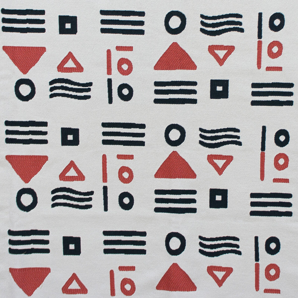 Pinzon Lino/Teja by Gaston Y Daniela Designer Fabric GASTON NUEVO MUNDO COTTON - 75%;POLYESTER - 25% Turkey MEDIUM Horizontal: 26.5 and Vertical: 9.5 53 - Swanky Fabrics -