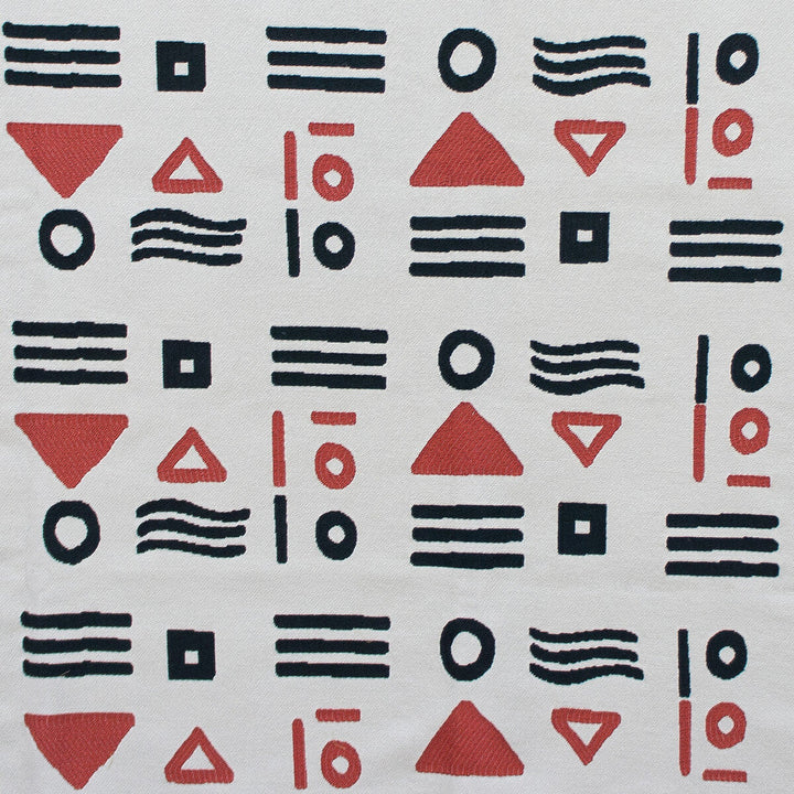 Pinzon Lino/Teja by Gaston Y Daniela Designer Fabric GASTON NUEVO MUNDO COTTON - 75%;POLYESTER - 25% Turkey MEDIUM Horizontal: 26.5 and Vertical: 9.5 53 - Swanky Fabrics -