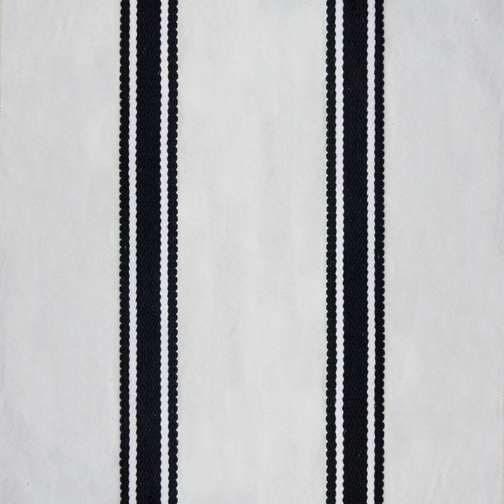Caracas Negra by Gaston Y Daniela Designer Fabric GASTON LUIS BUSTAMANTE COTTON - 35%;VISCOSE - 30%;POLYESTER - 22%;LINEN - 13% India MEDIUM Horizontal: 6.25 and Vertical: 55 - Swanky Fabrics -