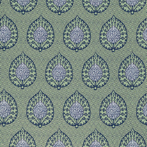 Gaston Y Daniela Fabric Palmeta Fondo Verde GDT5692.002.0