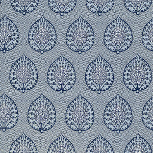 Gaston Y Daniela Fabric Palmeta Fondo Azul GDT5692.003.0