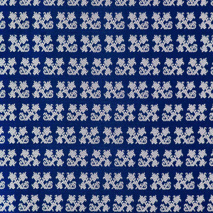 Gaston Y Daniela Fabric Tulip Navy GDT5699.006.0