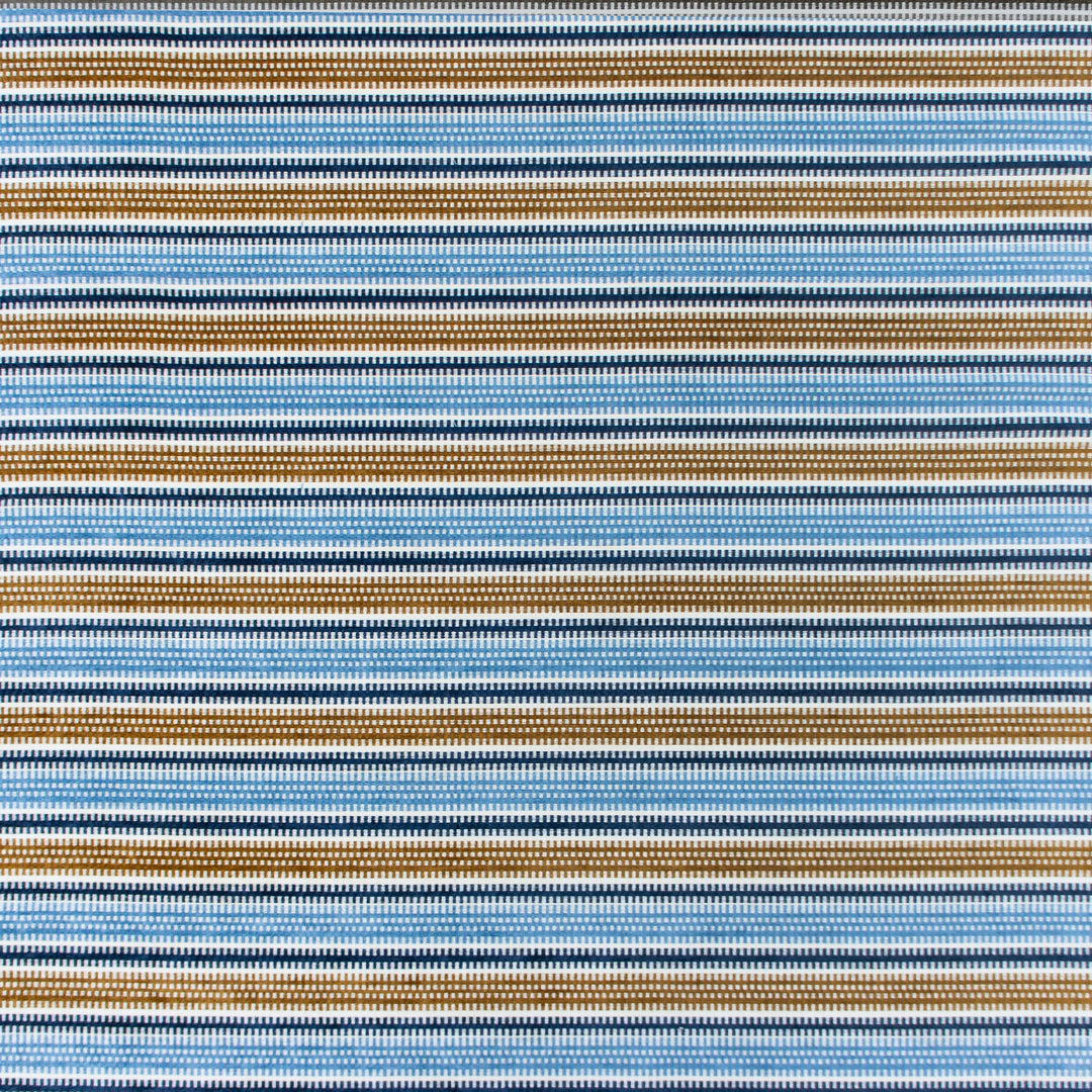 Gaston Y Daniela Fabric Assos - Azul/Ocre