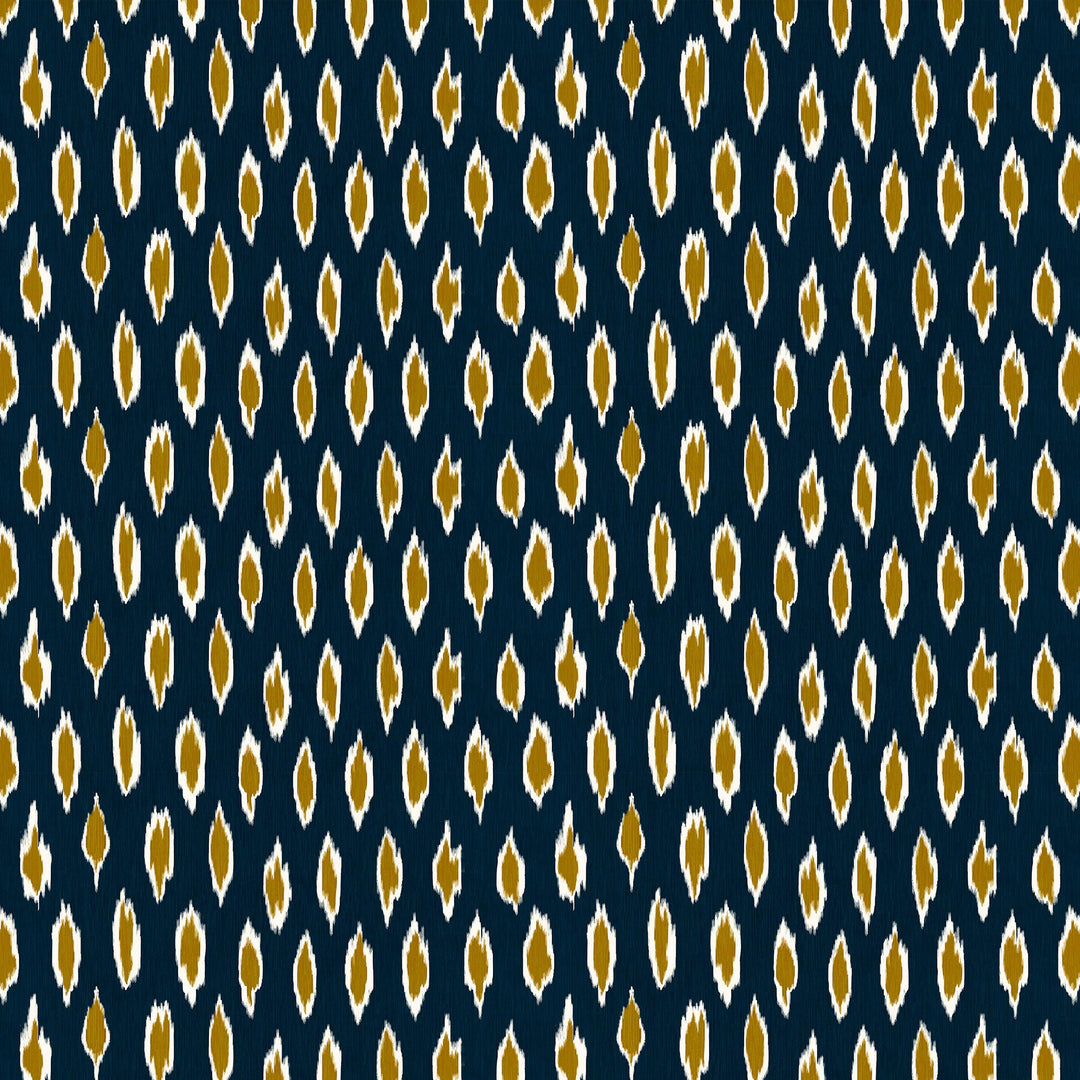 Gaston Y Daniela Fabric Hali - Navy/Ocre