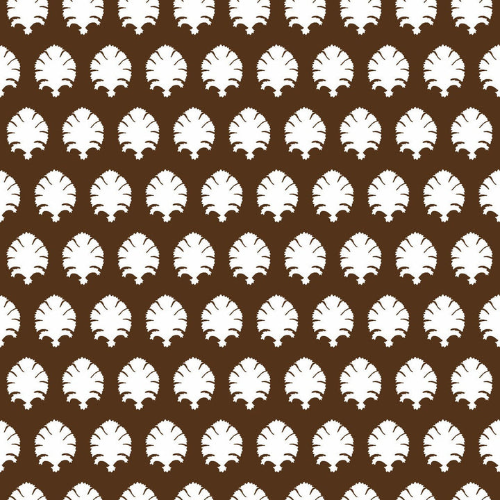 Stamp Chocolate by Gaston Y Daniela Designer Wallcovering GASTON LIBRERIA PAPER - 100% Spain Horizontal: 5.1 and Vertical: 5.1 20.8 - Swanky Fabrics -