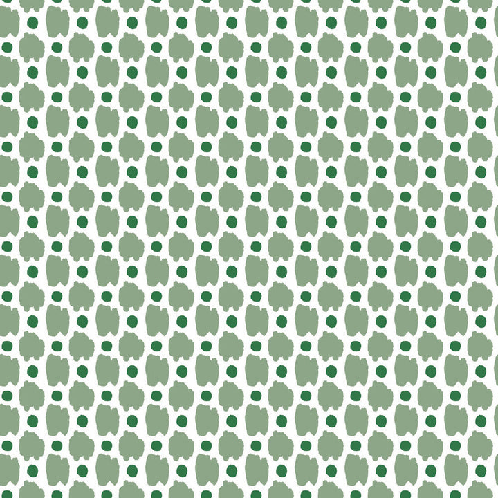 Spots Verde by Gaston Y Daniela Designer Wallcovering GASTON LIBRERIA PAPER - 100% Spain Horizontal: 0 and Vertical: 2 20.8 - Swanky Fabrics -