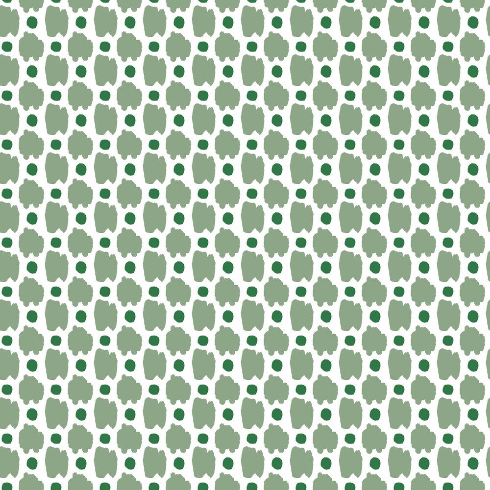 Spots Verde by Gaston Y Daniela Designer Wallcovering GASTON LIBRERIA PAPER - 100% Spain - Horizontal: 0 and Vertical: 2 20.8 - Swanky Fabrics -