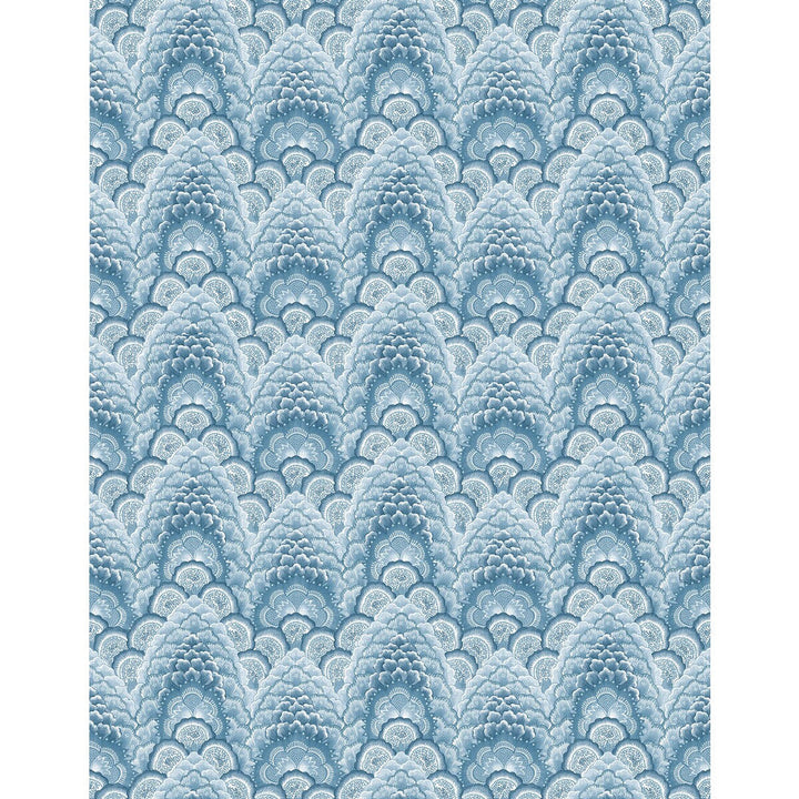 Ganges Azul by Gaston Y Daniela Wallcovering Gaston Y Daniela Wallcovering Ganges AzulWallcovering GASTON LIBRERIA VINYL - 100% Italy </p><p>Repeat: H: 0, V: 6.9 27.5 - Fabric Carolina -