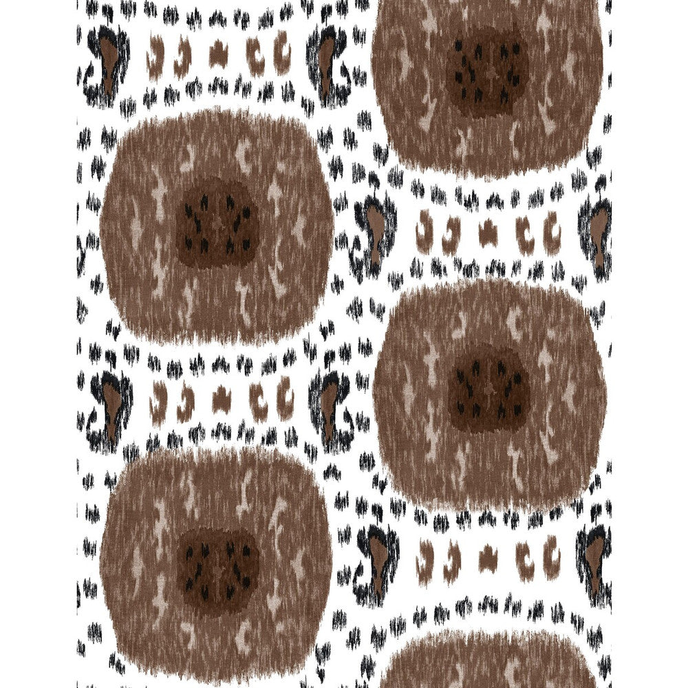 Gran Sol Choco/Gris by Gaston Y Daniela Designer Wallcovering GASTON LIBRERIA VINYL - 100% Italy - Horizontal: 0 and Vertical: 35.4 27.5 - Swanky Fabrics -