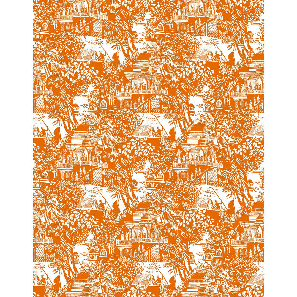 Olimpo Naranja by Gaston Y Daniela Wallcovering Gaston Y Daniela Wallcovering Olimpo NaranjaWallcovering GASTON LIBRERIA VINYL - 100% Italy </p><p>Repeat: H: 0, V: 17.7 27.5 - Fabric Carolina -