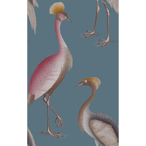 Gaston Y Daniela Wallpaper Garzas Azul Oscuro GDW5773.002.0