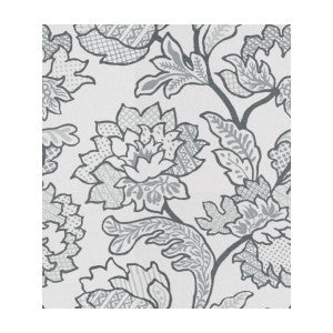 Kravet Fabric Geo Floral Platinum