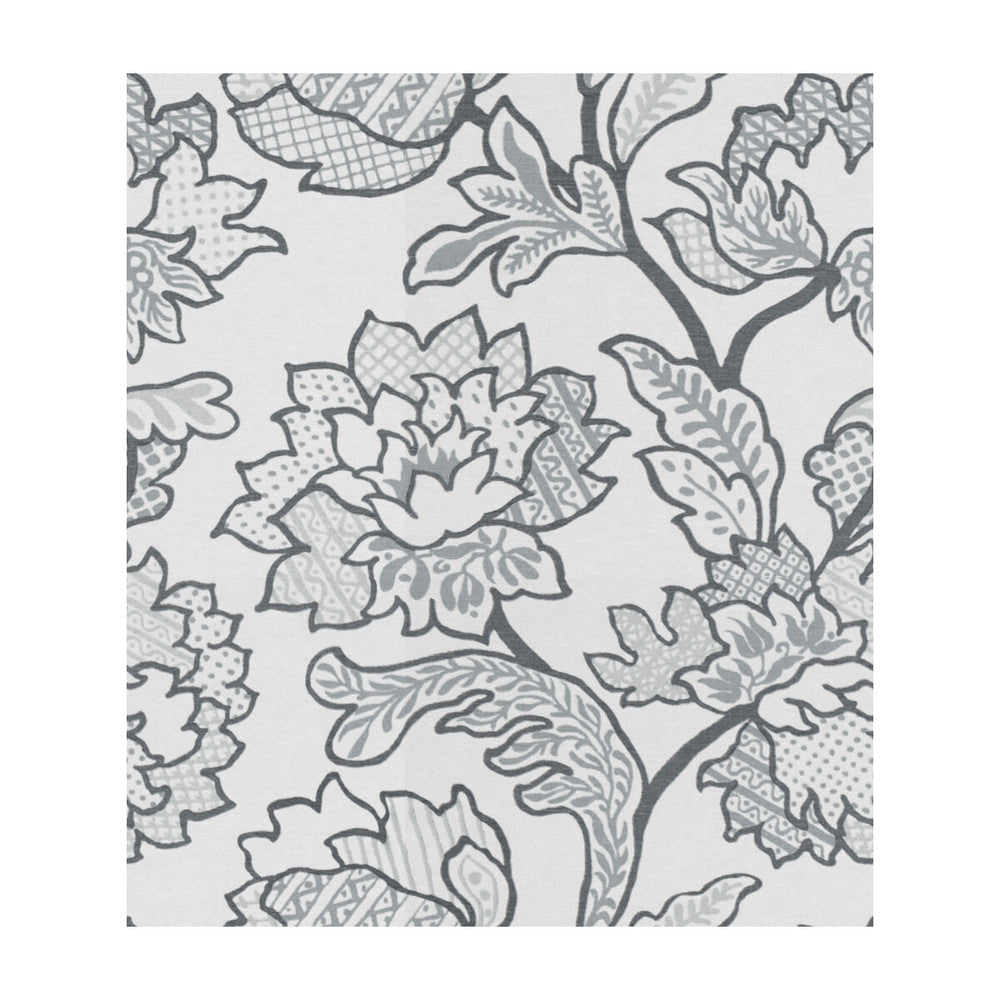 Geo Floral Platinum by Kravet Basics Fabric Kravet Basics Fabric Geo Floral PlatinumFabric SARAH RICHARDSON HARMONY COTTON - 100% India </p><p>Repeat: H: 13.5, V: 16 54 - Fabric Carolina -