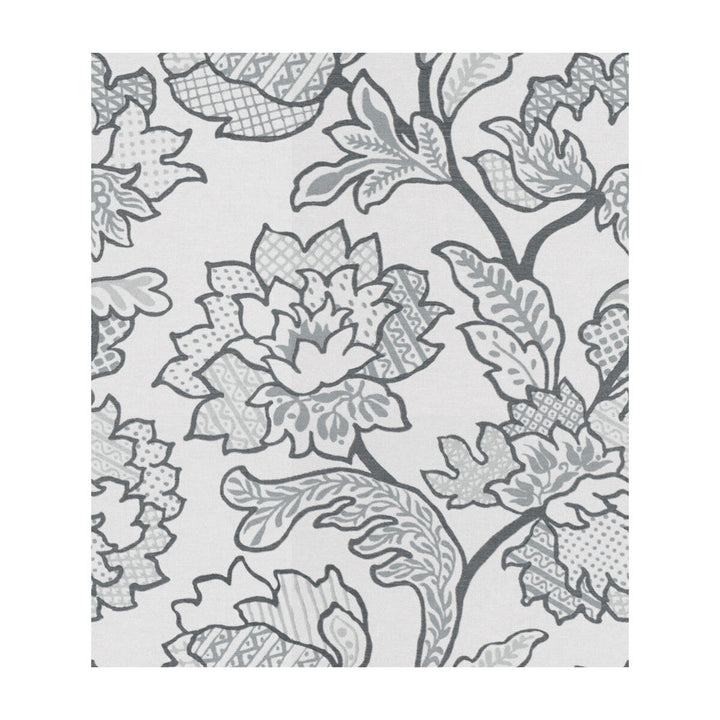 Geo Floral Platinum by Kravet Basics Fabric Kravet Basics Fabric Geo Floral PlatinumFabric SARAH RICHARDSON HARMONY COTTON - 100% India </p><p>Repeat: H: 13.5, V: 16 54 - Fabric Carolina -