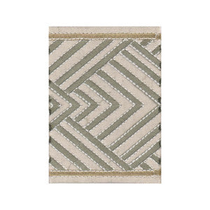 Marcus William Trim Geometric Tape 1 Taupe