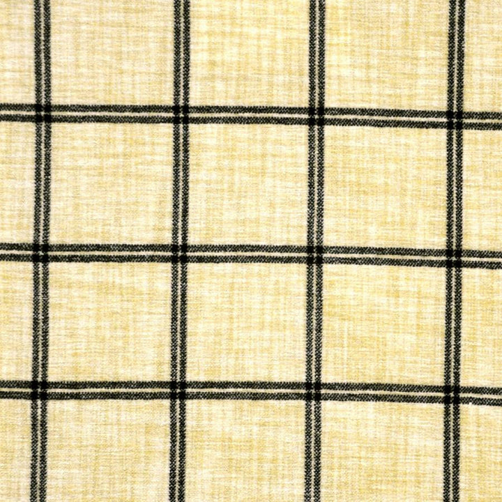 Gordon # 436 Domino by Maxwell Designer Fabric Menswear-Plaids & Checks 100% POLYESTER INDIA V-3.5" H-3.5" 54" - Swanky Fabrics -