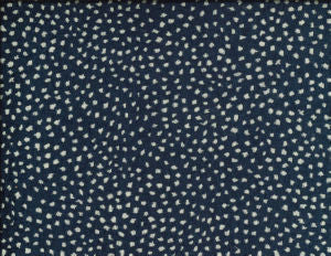 Gifford Navy by Norbar Designer Fabric MACBETH 70% RAYON 30% POLYESTER CHINA 3 1/2"V 5 1/2"H 58 - Swanky Fabrics -