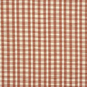 Mulberry Fabric GINGHAM SEERSUC.CORAL/C.0