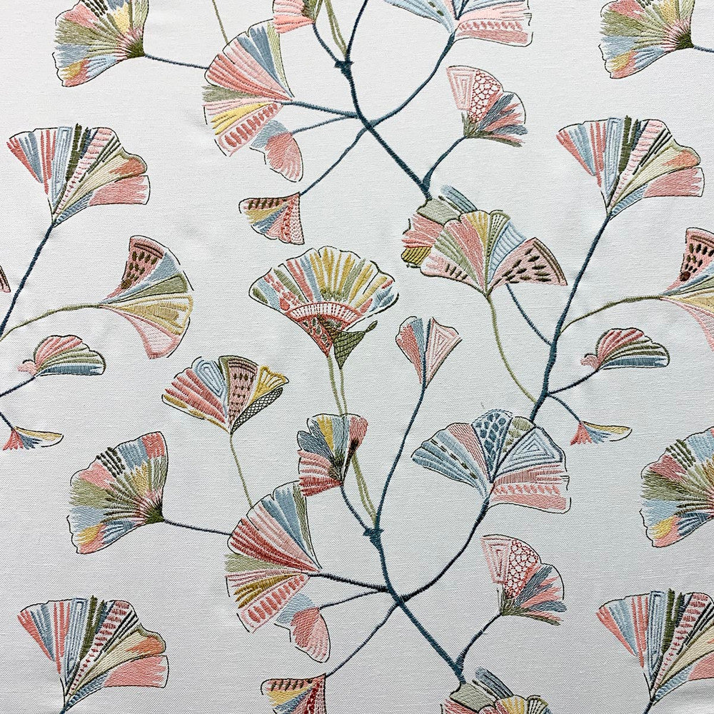 Gingko Spring by Magnolia Designer Fabric - 33 Vis, 26 Poly, 26 Lin, 15 Ray China 91000 Horizontal: 18 and Vertical: 15.25 54 - Swanky Fabrics -