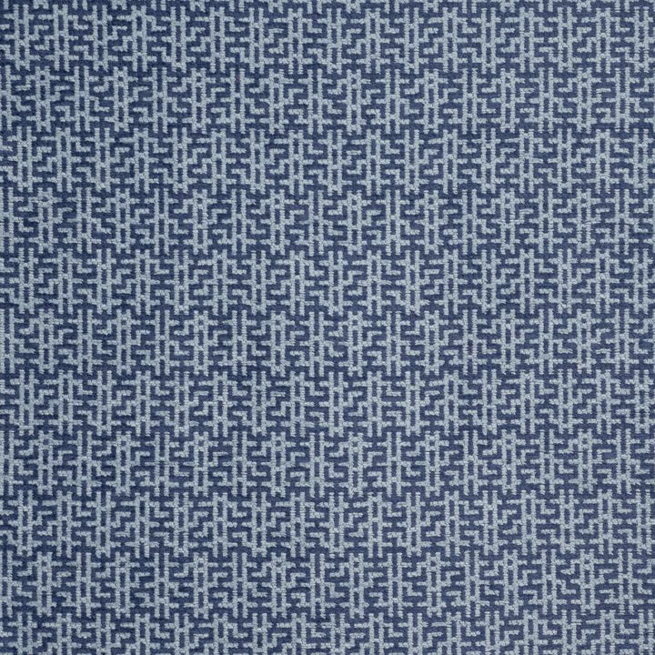 Garden Maze # 611 Reflection by Maxwell Designer Fabric Performance Wovens-Vol. Vii Bluejay 89% UV POLYESTER
11% UV RECYCLED POLYESTER USA V-3.1" H-1.9" 55" - Swanky Fabrics -