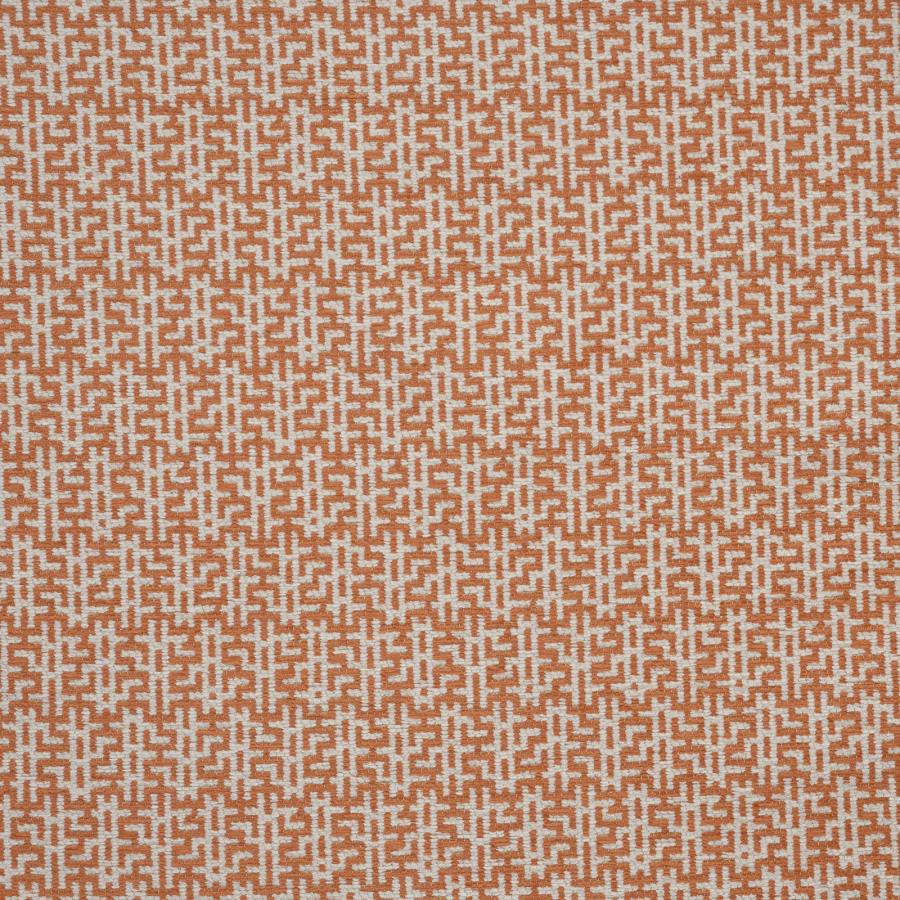 Garden Maze # 815 Brick by Maxwell Designer Fabric Performance Wovens-Vol. Vii Rhubarb 89% UV POLYESTER
11% UV RECYCLED POLYESTER USA V-3.1" H-1.9" 55" - Swanky Fabrics -
