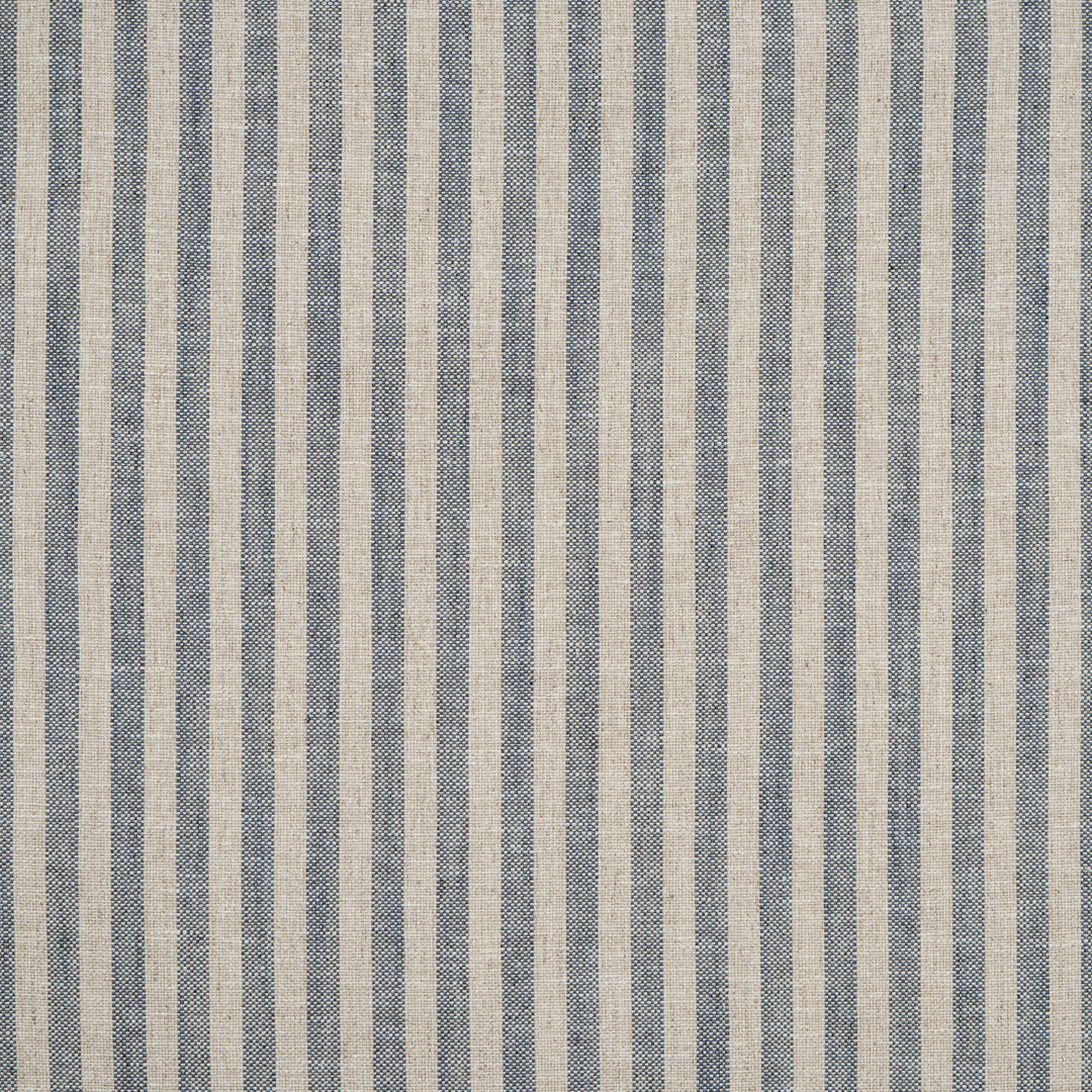 Glenbrook # 717 Blueberry by Maxwell Designer Fabric Stripes & Checks Iv 68% POLYESTER 24% COTTON 8% LINEN INDIA H-1" 54.5" - Swanky Fabrics -