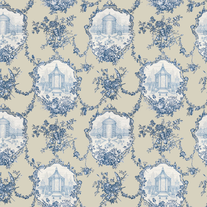 Gladwyn 1 Copen by Stout Fabric Stout Fabric Gladwyn 1 CopenFabric COMFORTABLE LIVING BREEZE/INDIGO USA </p><p>Repeat: H: 27.000, V: 27.000 54 in - Fabric Carolina -