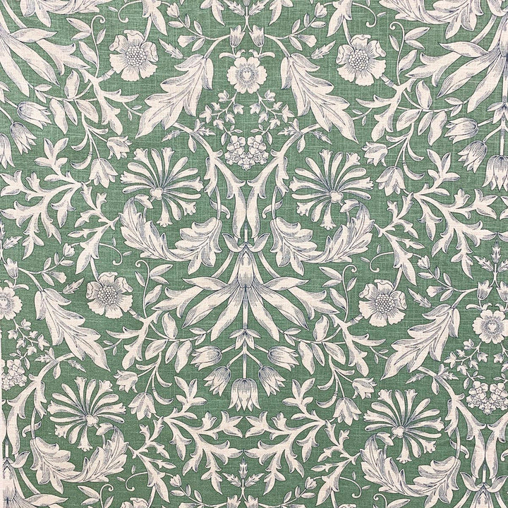 Gladess Green by Magnolia Designer Fabric - 55 Lin, 45 Vis Korea 12000 Horizontal: 27.25 and Vertical: 26 55 - Swanky Fabrics -