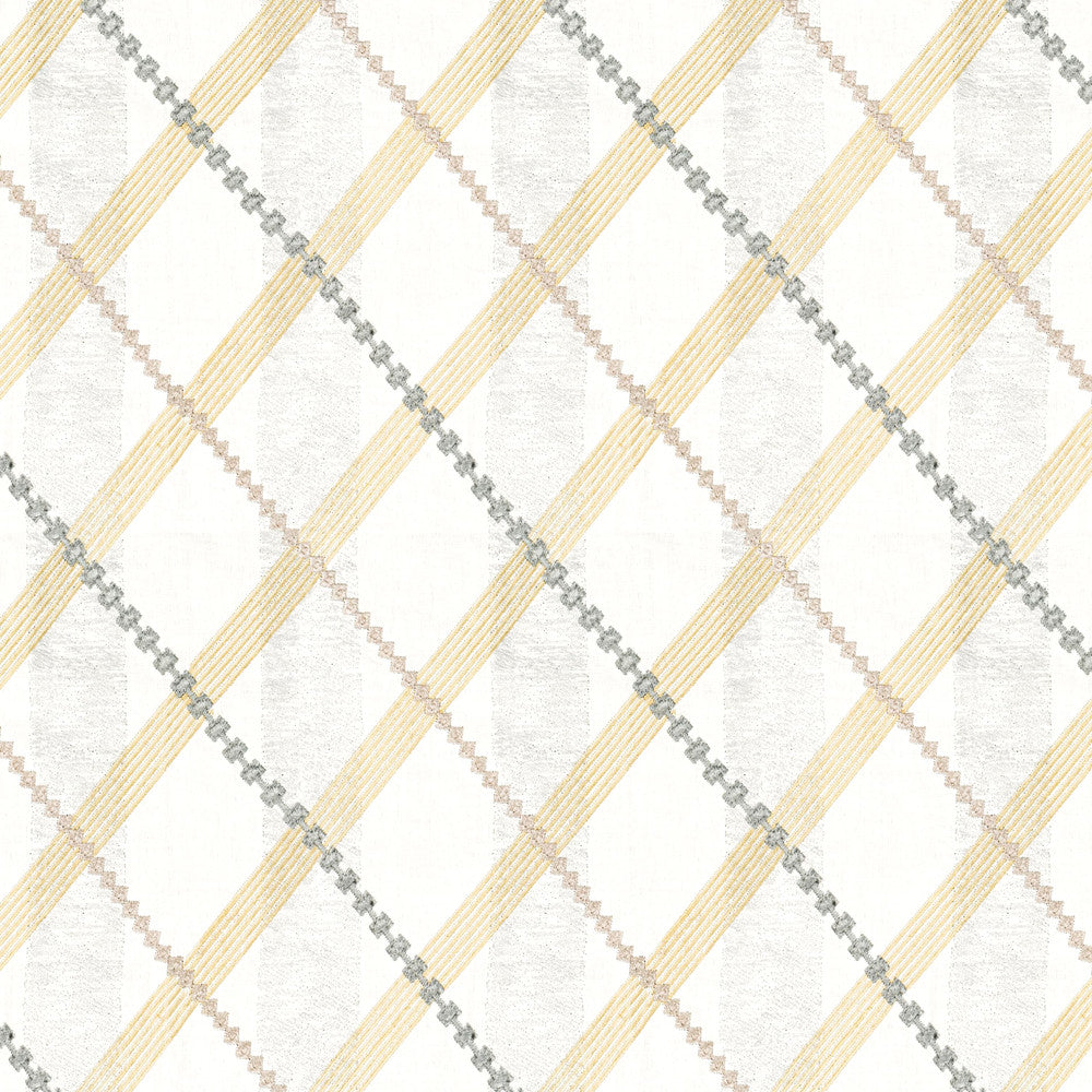 Gleam 2 Stone by Stout Designer Fabric RAINBOW LIBRARY FOG/COAL 60%LIN 40%COT %BEMB INDIA </p><p>Repeat: 15.75 51 in - Swanky Fabrics -