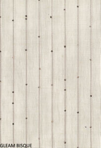Gleam Bisque by Norbar Designer Fabric SHEER PASSION 91% POLYESTER 9% COTTON TURKEY 1"V 120 - Swanky Fabrics -