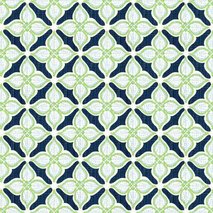 Glimmer 1 Navy by Aoc Fabric Aoc Fabric Glimmer 1 NavyFabric THE ART OF COLOR HERITAGE 100%COT USA </p><p>Repeat: H: 4.500, V: 4.500 54 in - Fabric Carolina -