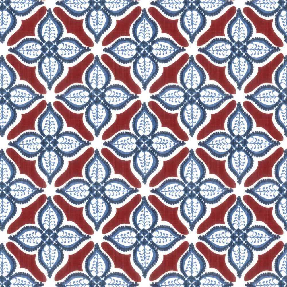 Glimmer 5 Red by Aoc Designer Fabric THE ART OF COLOR HERITAGE 100%COT USA Horizontal: 4.500 and Vertical: 4.500 54 in - Swanky Fabrics -