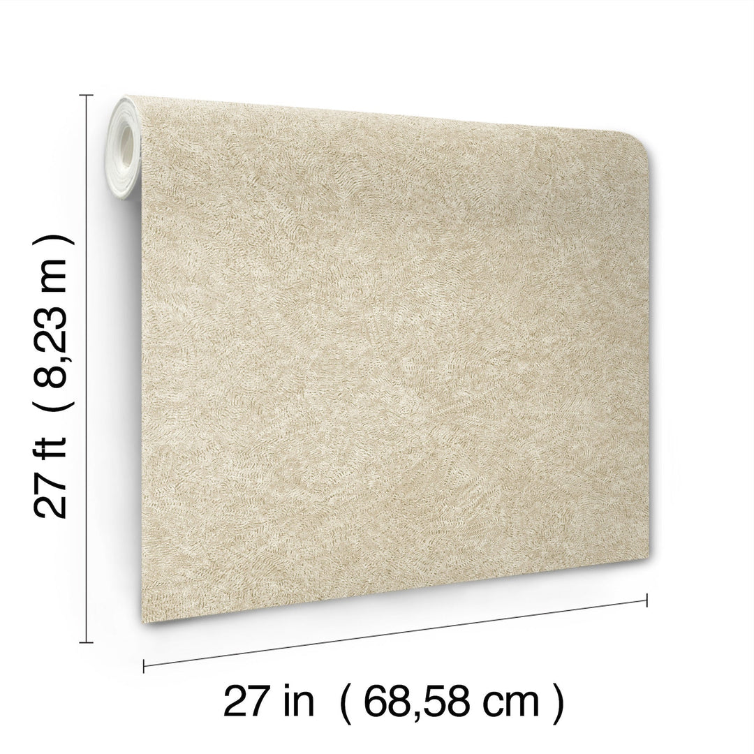 Impression Sand Wallpaper by York Wallcoverings Designer